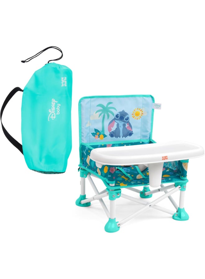 Bright Starts Disney Baby Lilo & Stitch Pop ‘N Sit Portable 3-in-1 Booster Seat (12.7 x 38.1 cm) - Image 1